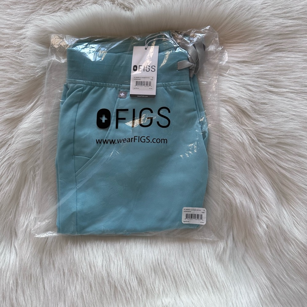 Figs BRAND NEW Sea Glass Small Petite Zamora Joggers.